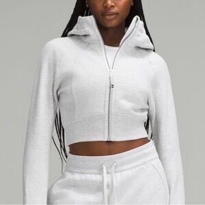 Lululemon Scuba Full Zip Cropped Hoodie